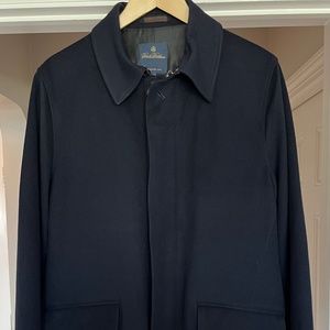 Brooks Brothers Traveler Storm System Overcoat